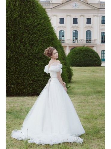 Платье свадебное коллекция Оксения 2015 модель Декаданс