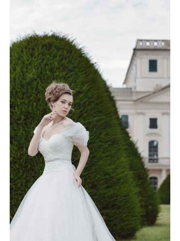 Платье свадебное коллекция Оксения 2015 модель Декаданс