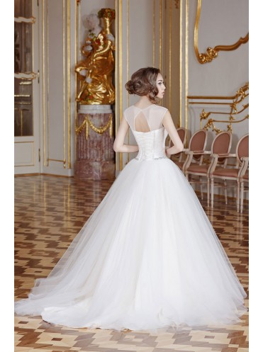 Платье свадебное коллекция Оксения 2015 модель Пудра 2