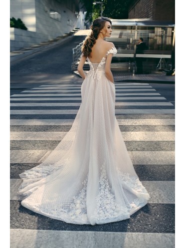 Платье свадебное от Gellena 2017 модель G1801 Sabrina 