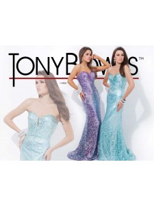 платье вечернее TONY BOWLS модель 114506